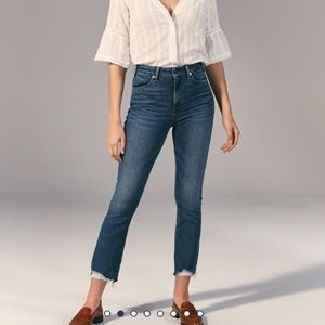 Abercrombie & Fitch High Rise Ankle Flare